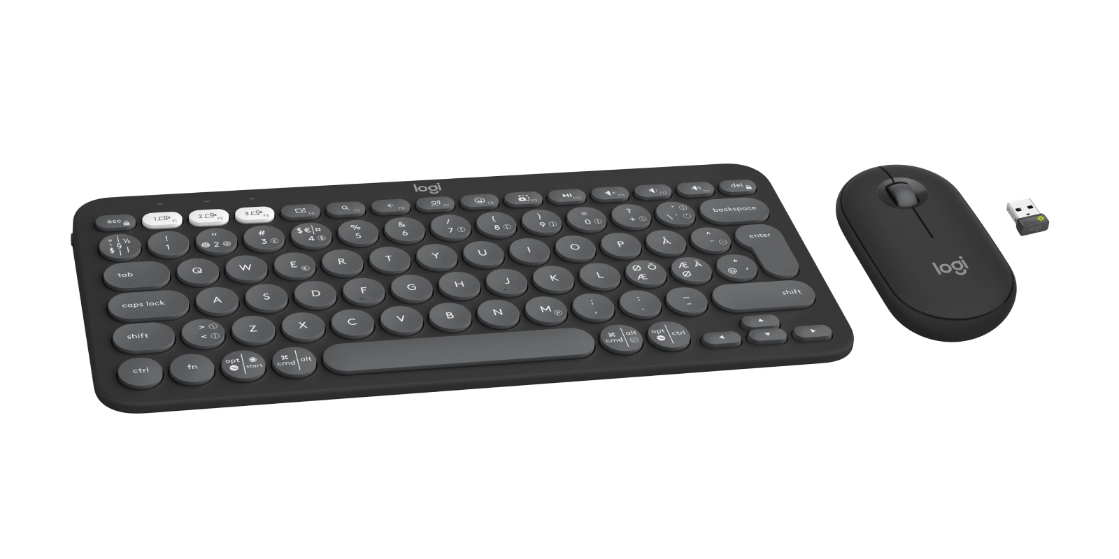 Logitech 920-012257 keyboard Mouse included Universal