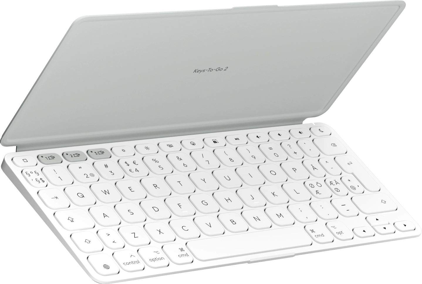 Logitech 920-013015 tastatūra Universāls Bluetooth sistēma QWERTY Ziemeļvalstu Balts