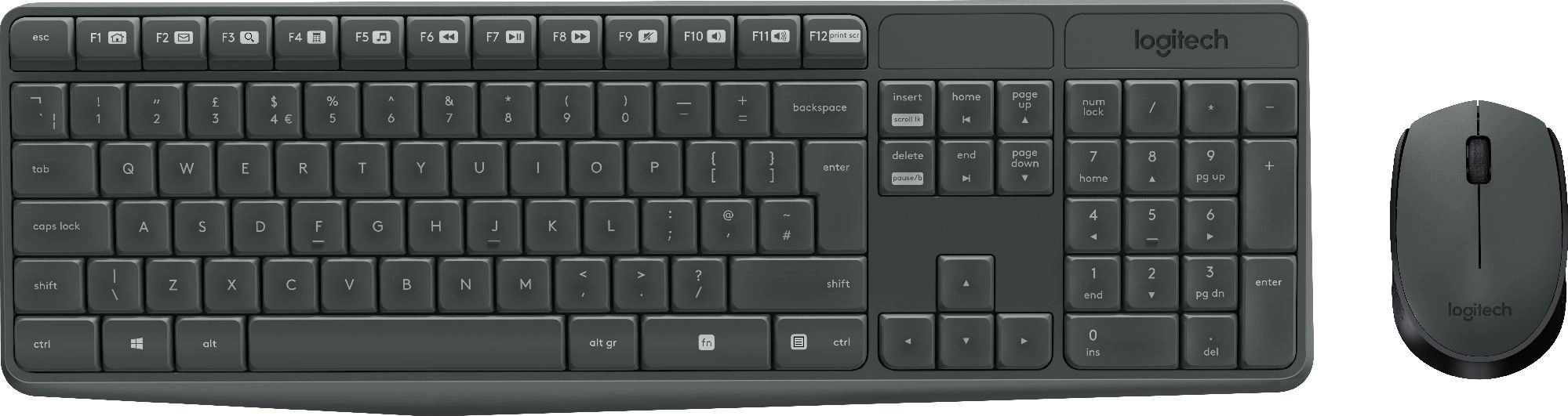 Logitech - MK235 Keyboard and mouse