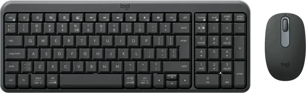 Logitech MK250 Compact Bluetooth US graphite