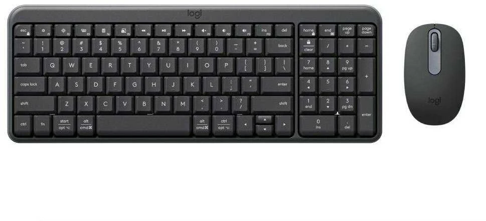 Logitech MK250 Compact Bluetooth US graphite
