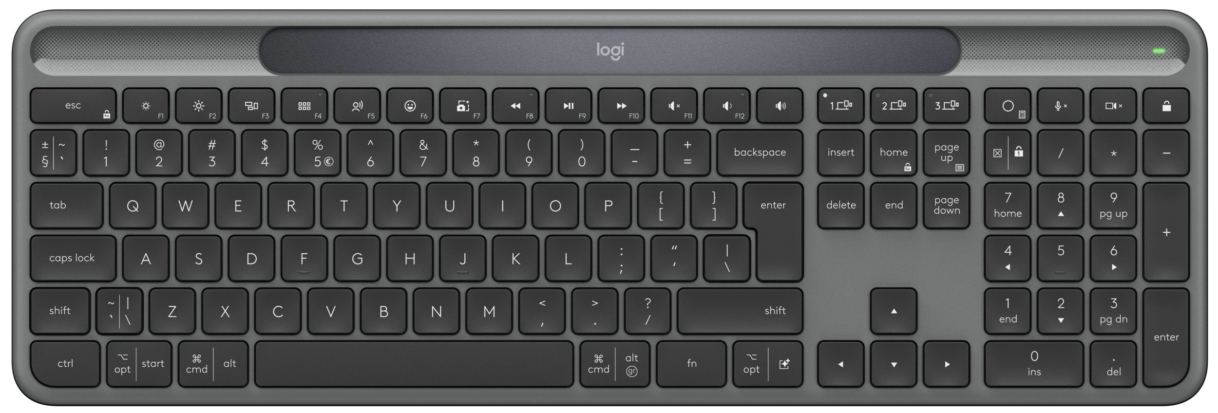 Logitech Signature Slim Solar+ K980  US