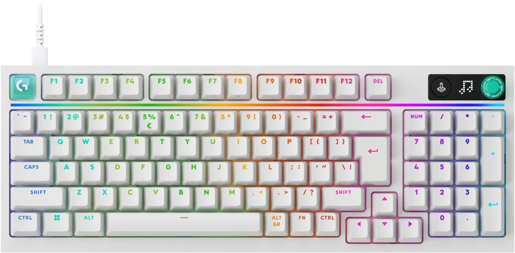 LOGITECH G316 X 98 Klaviatūra su