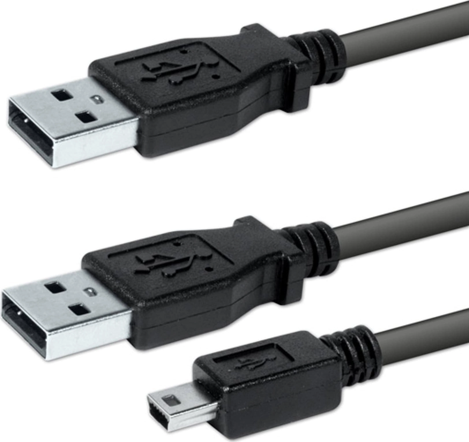 Kabel USB Logo USB-A - microUSB