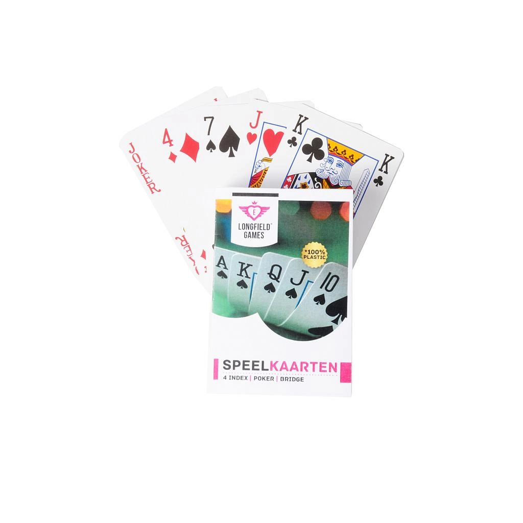Longfield Games 390111 playing cards 54