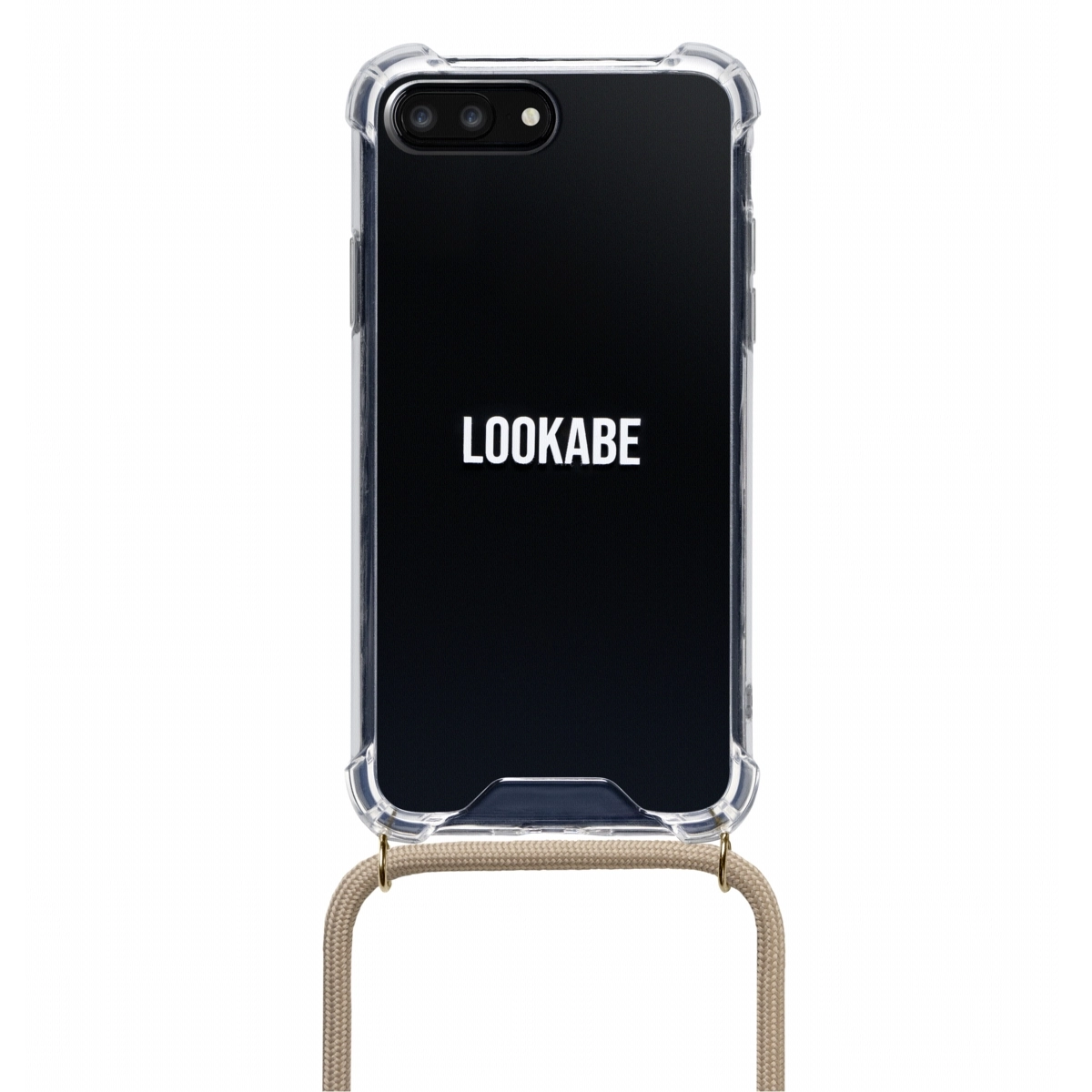 Lookabe Necklace iPhone 7/8+ gold nude