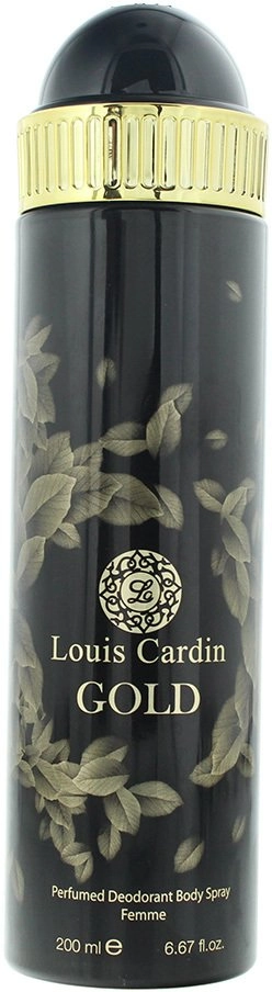 Louis Cardin Gold Body Spray 200