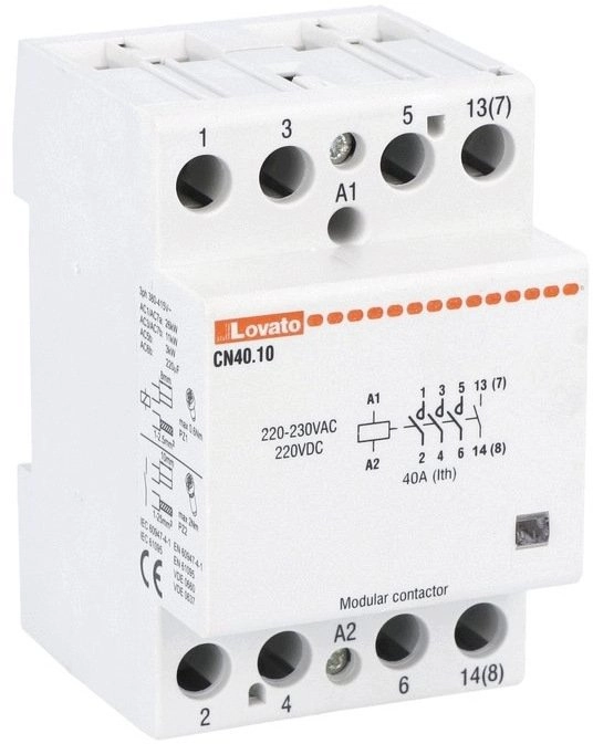 Lovato Electric Modular contactor 40A 4Z