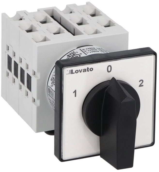 Lovato Electric Cam switch 1-0-2 1P