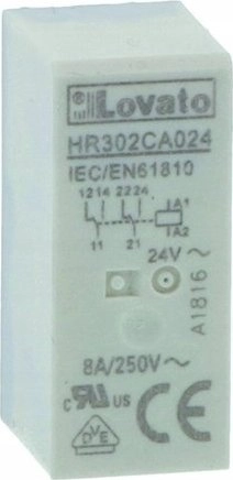 LOVATO Electric DIN Rail Non-Latching Relay