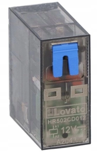 Lovato Electric Miniature relay with LED