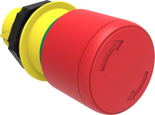 Lovato Electric Safety button drive red