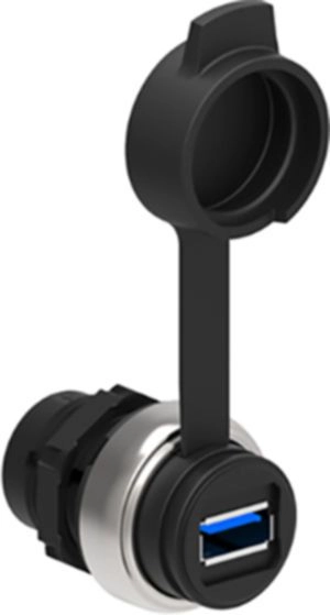 LOVATO Electric Straight Socket- Single Port