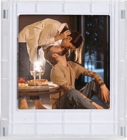 LoveInstant Ramka Magnes Na Lodówkę Do