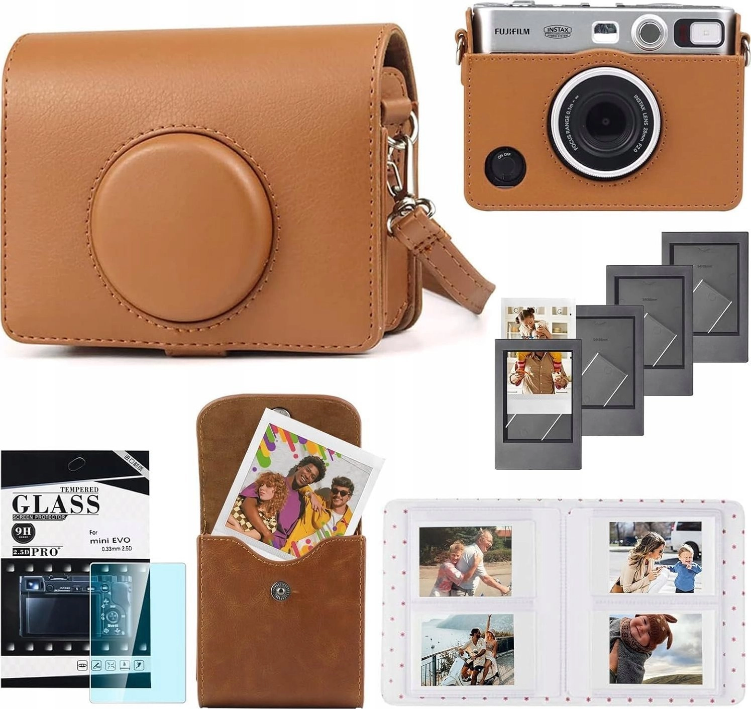 5in1 Set Case + Glass +