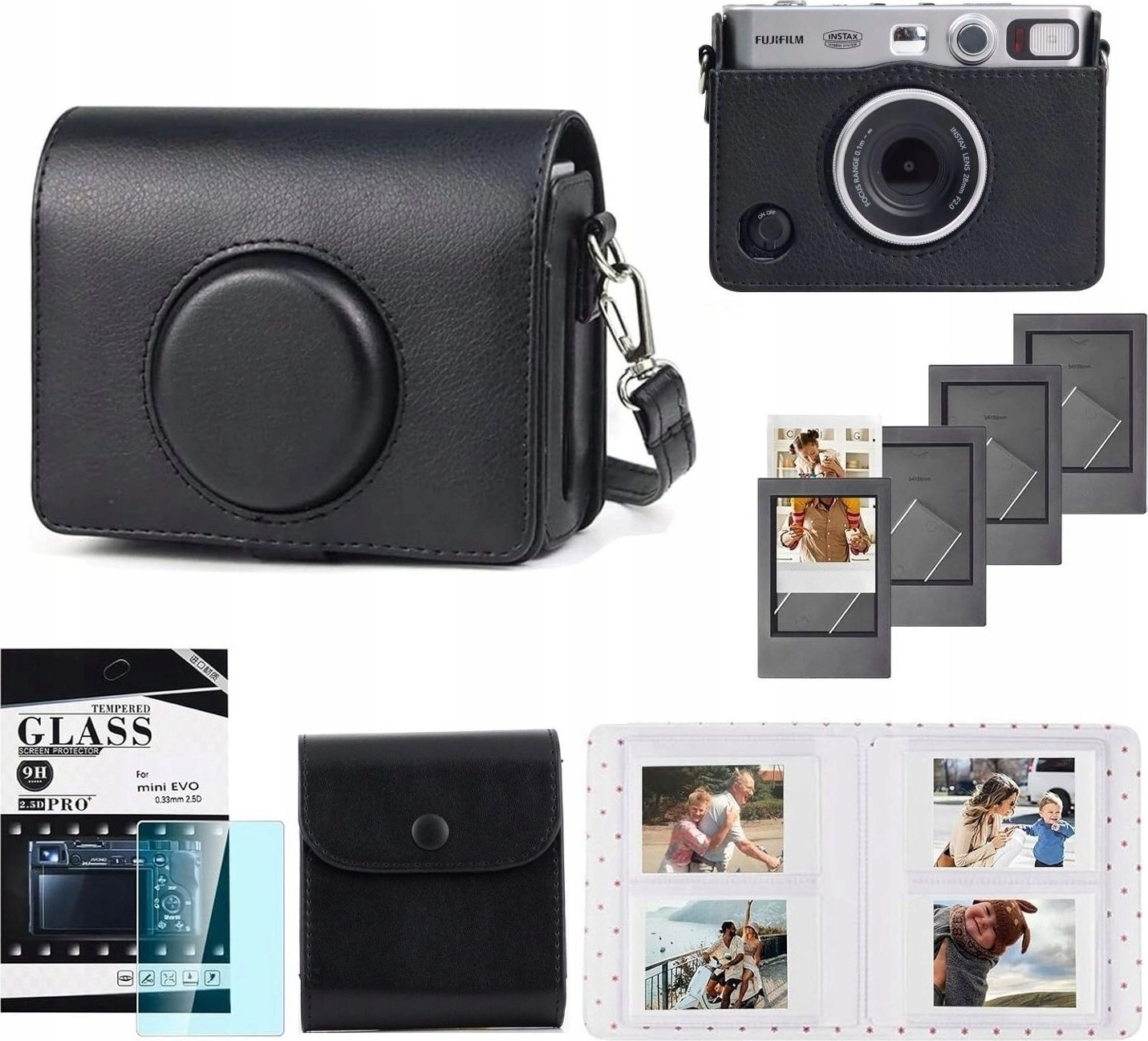 5in1 Set Case + Glass +