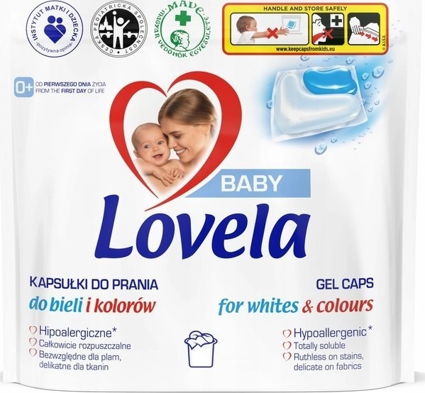 Lovela Baby baby laundry capsules white