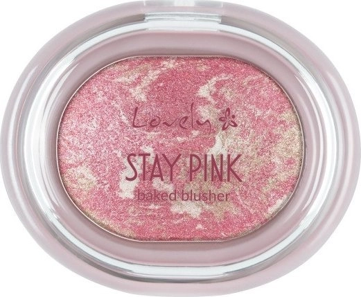 Lovely Stay Pink Baked Blusher wypiekany