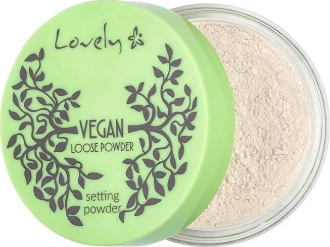 Lovely Lovely Vegan Loose Powder transparent