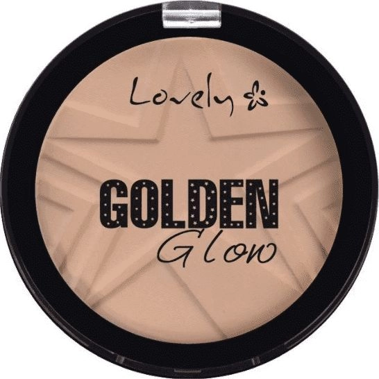 Lovely Golden Glow natural hypoallergenic powder