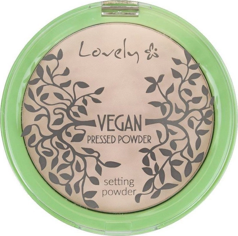 Lovely Vegan Pressed Powder transparent mattifying