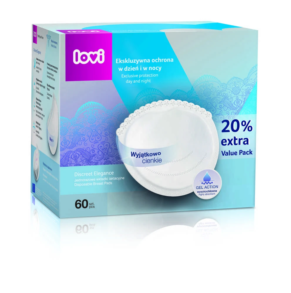 LOVI bra pads DAYNIGHT 60 pcs