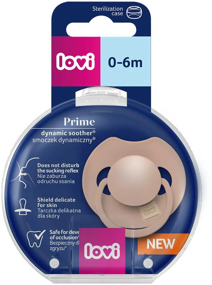 LOVI silikoninis dinaminis čiulptukas Prime  Blush