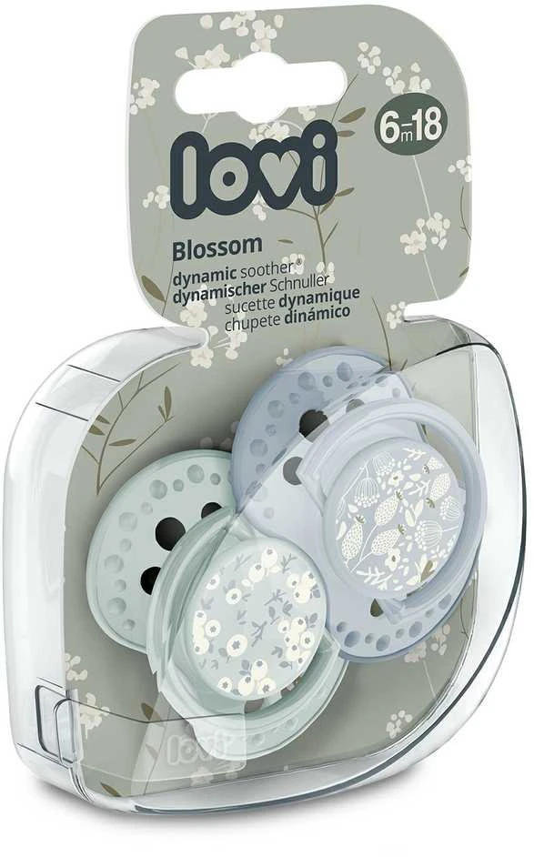 LOVI silicone dynamic suckers Blossom Blue