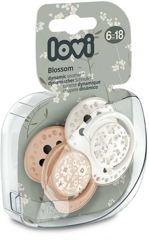 LOVI silicone dynamic suckers Blossom Ivory