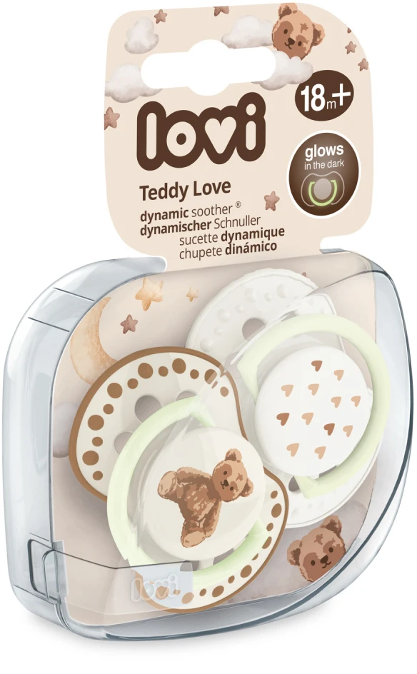 Canpol LOVI dynamic silicone pacifier Teddy