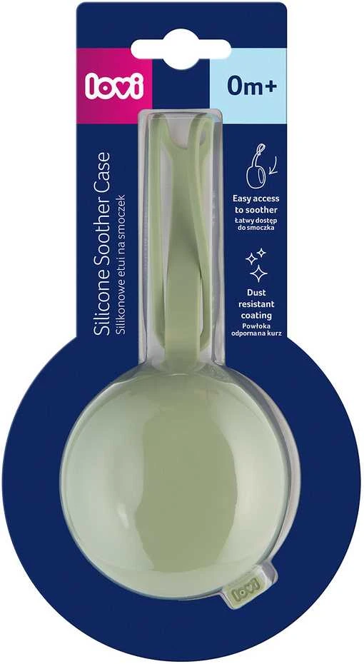 LOVI silikoninis čiulptuko dėklas  Pistachio  51/032_gre