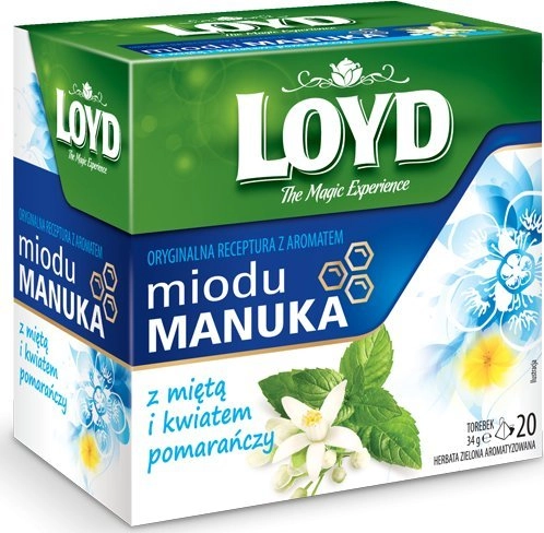 LOYD Herbata Miód Manuka z miętą