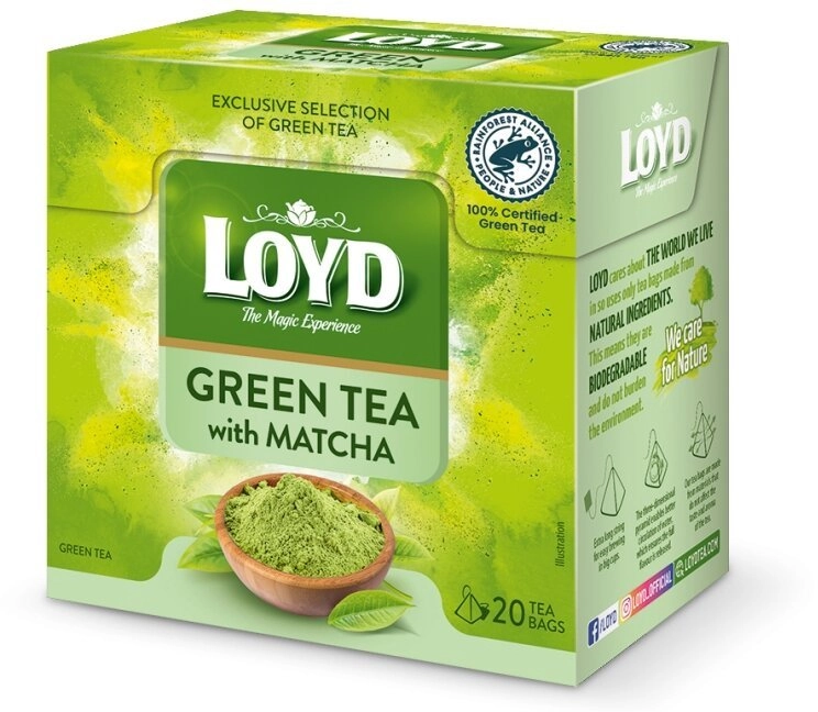 Loyd Herbata zielona z matchą 20