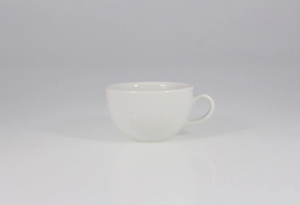 Coffee or tea cup and saucer