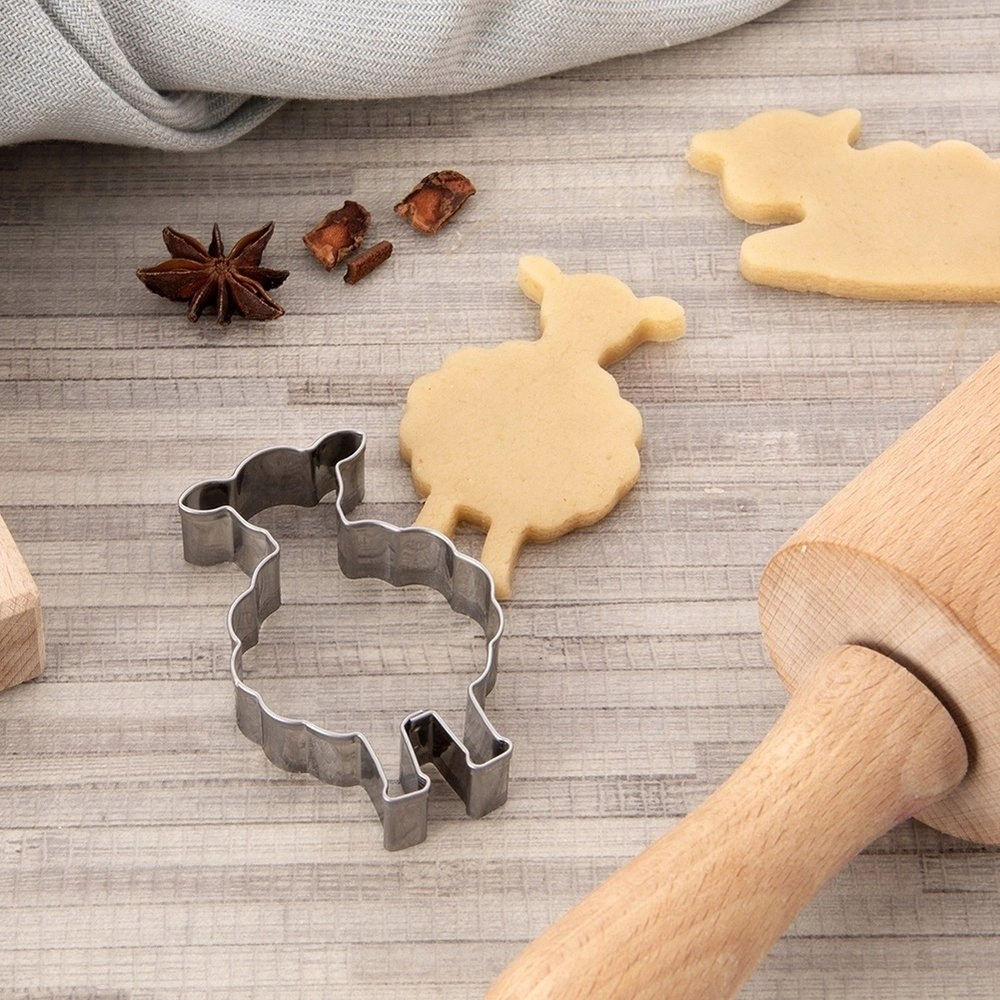 Lumarko Steel sheep cookie cutter 7
