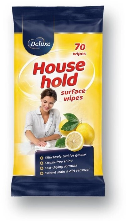 DELUXE Wipes 70 pcs Household universal