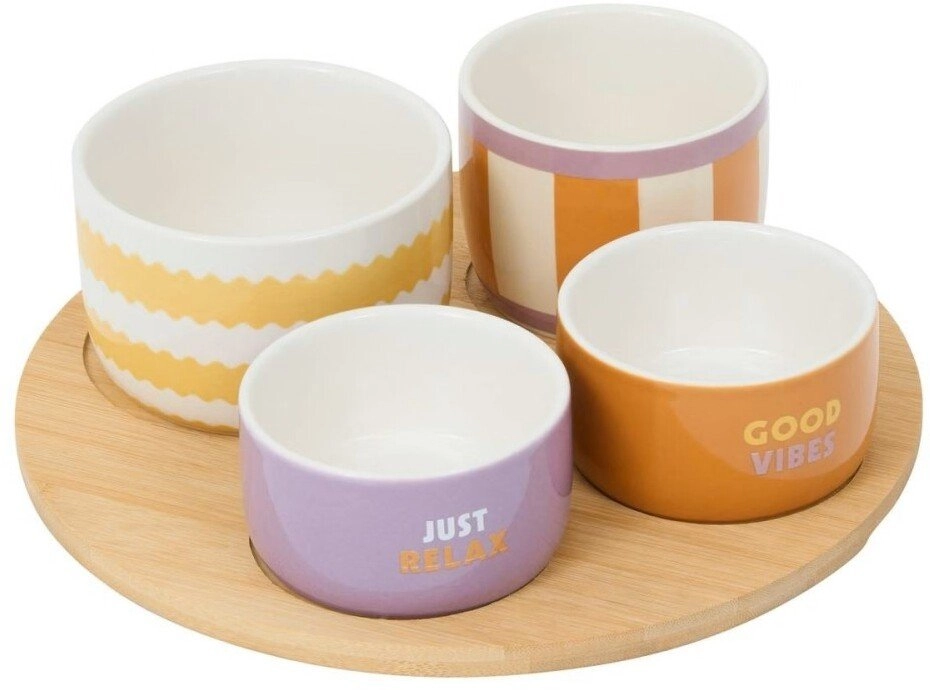 Lumarko Snack set: 4 porcelain bowls