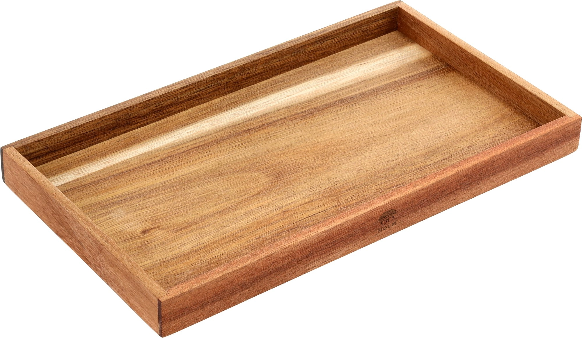 Lumarko Wooden tray 35x20x3 cm Acacia