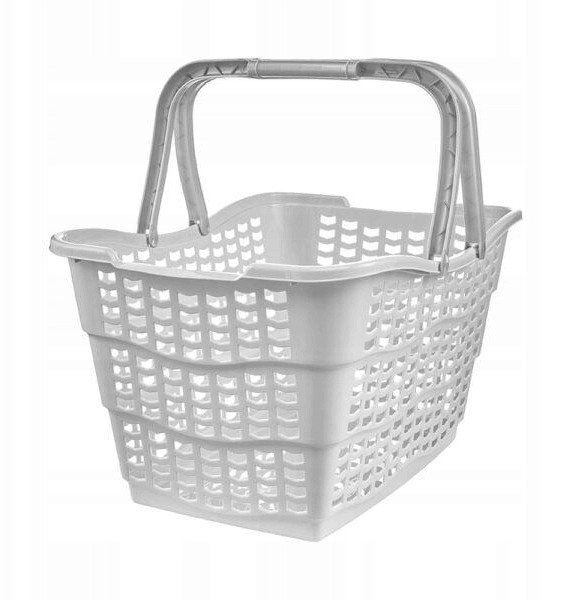 Basket Alma Grey 40x29x23cm 15L 0610878130