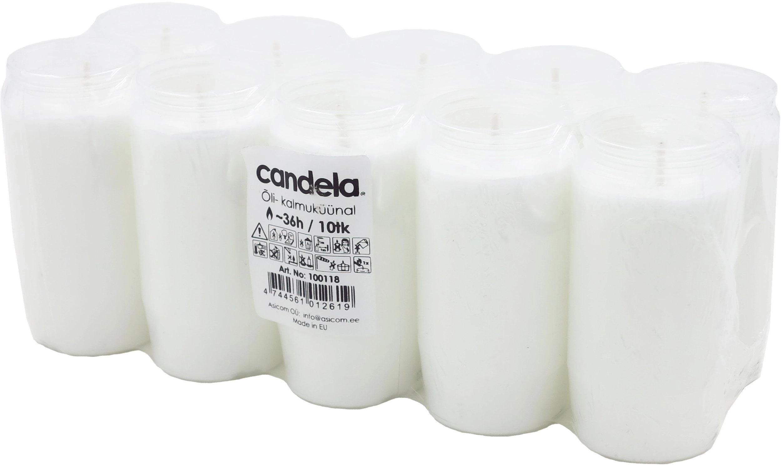 Candle oil 4 7x9 5cm 10