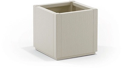 Puku kaste kvadratveida Ethica 36x36x35cm balta
