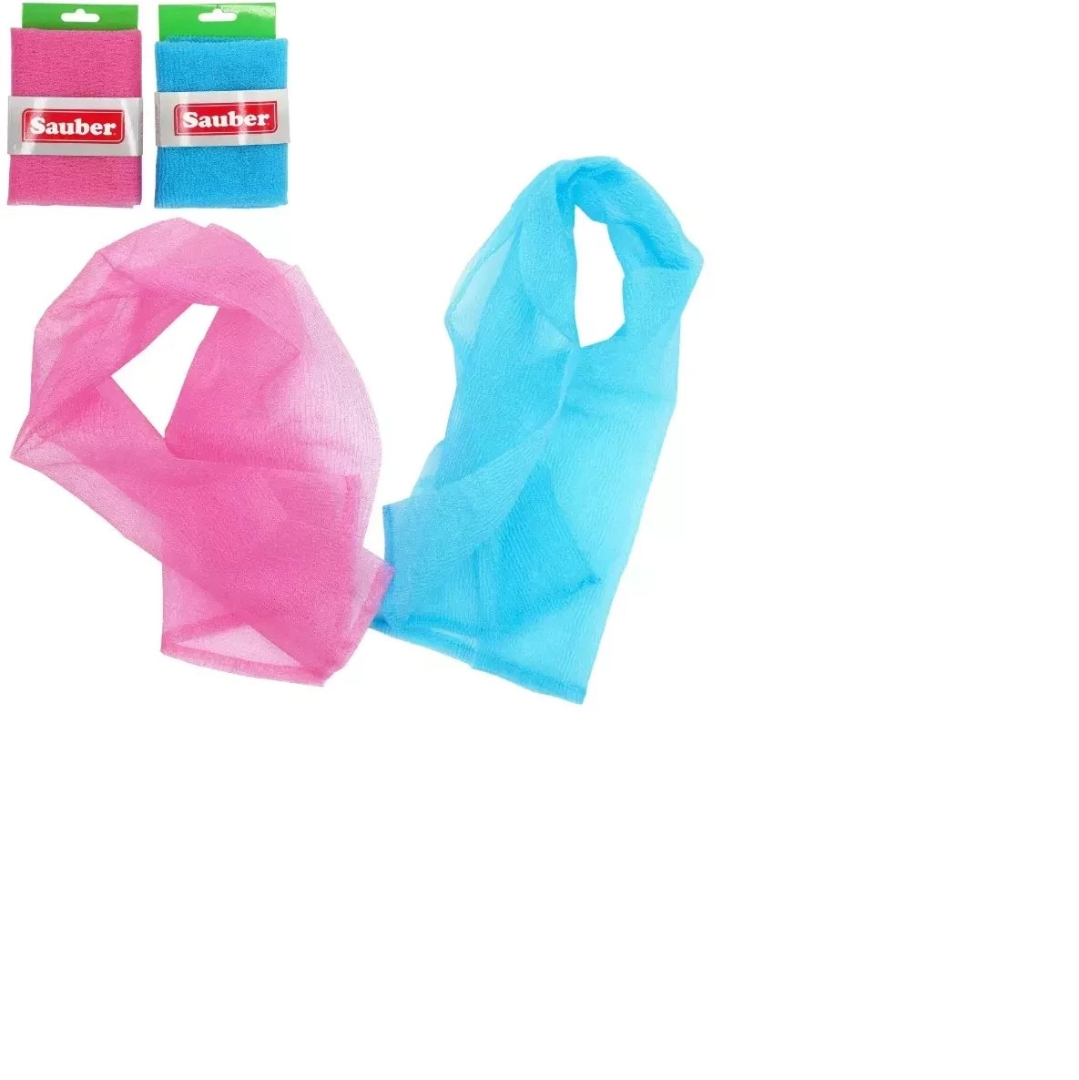Scrub towel pink/blue 24801305 8032638013055