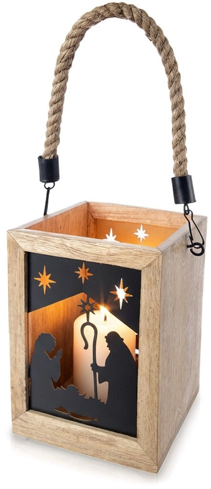 Lumarko Candle lantern for nativity scene