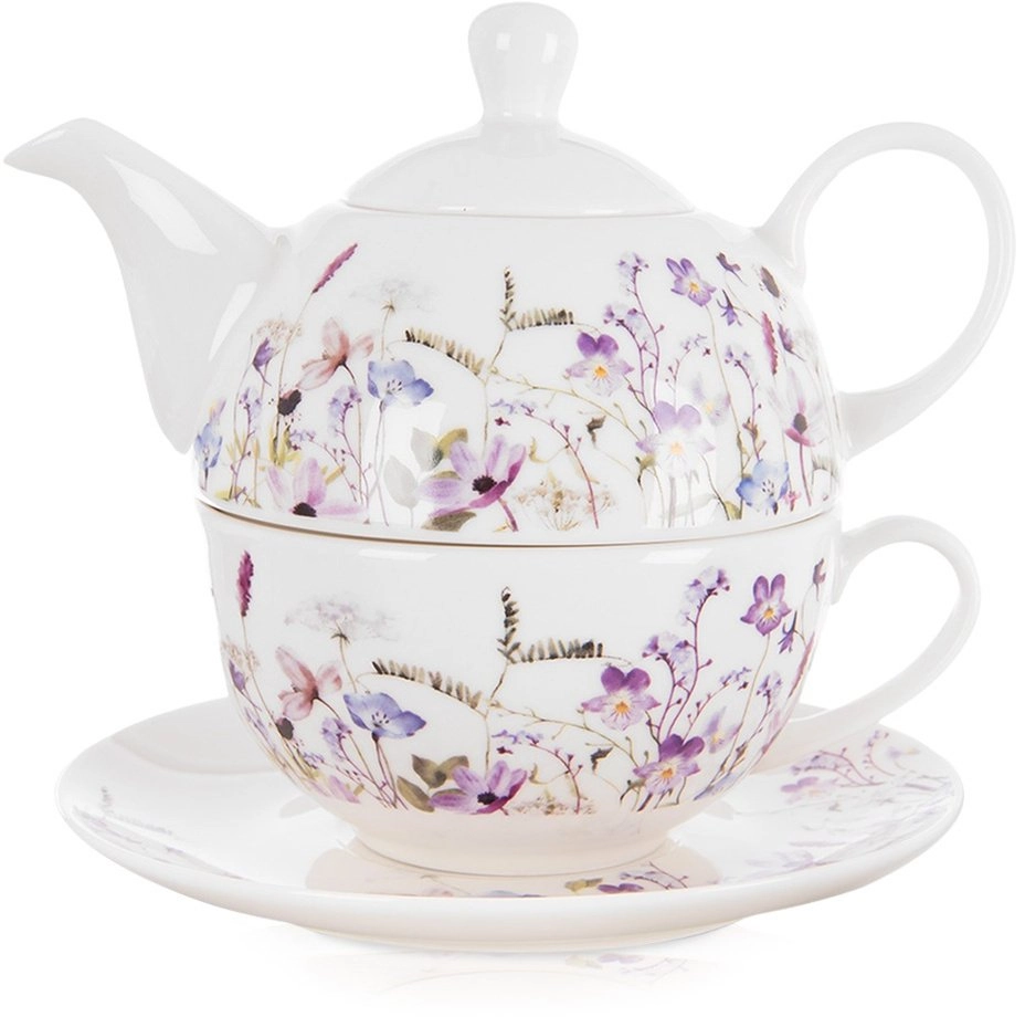 Lumarko Porcelain flower jug ​​with tea