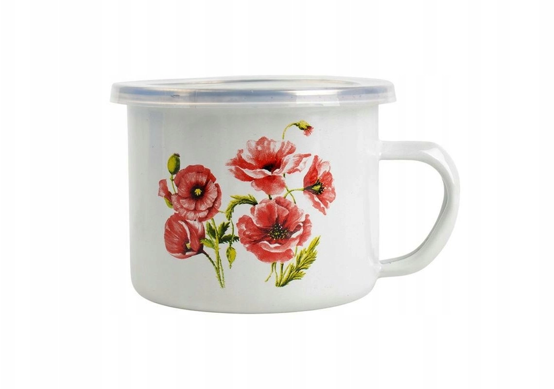 Lumarko KUBEK EMALIOWANY 14CM 1 4L