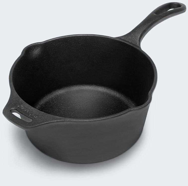 Lumarko Cast Iron Pot with Lid