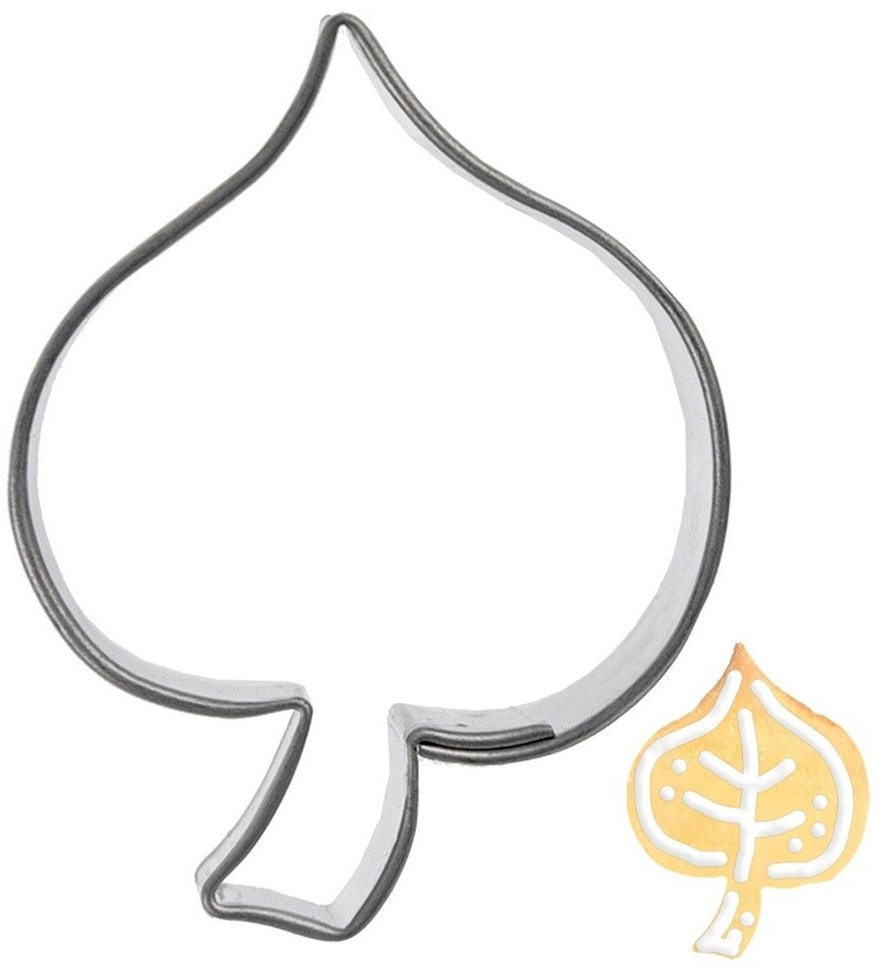 Lumarko Cookie Cutter Linden Leaf 4
