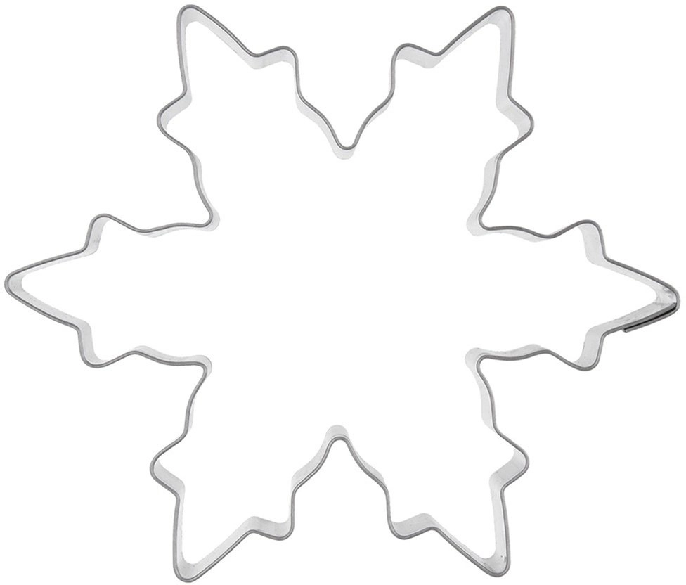 Lumarko Snowflake Cookie Cutter Large Stainless
