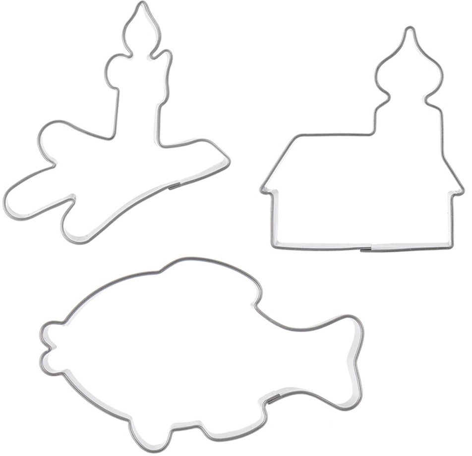 Lumarko Christmas Cookie Cutter 3 pcs