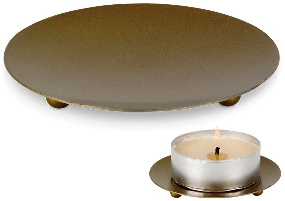 Lumarko Metal Gold Candle Stand 8